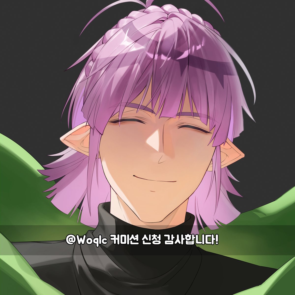 Woqlc's tweet photo. #Commission      
재빛 남캐 두상 커미션 신청 감사합니다!💜💚
 https://t.co/uWAcaLhtlD https://t.co/MkgMVN861M