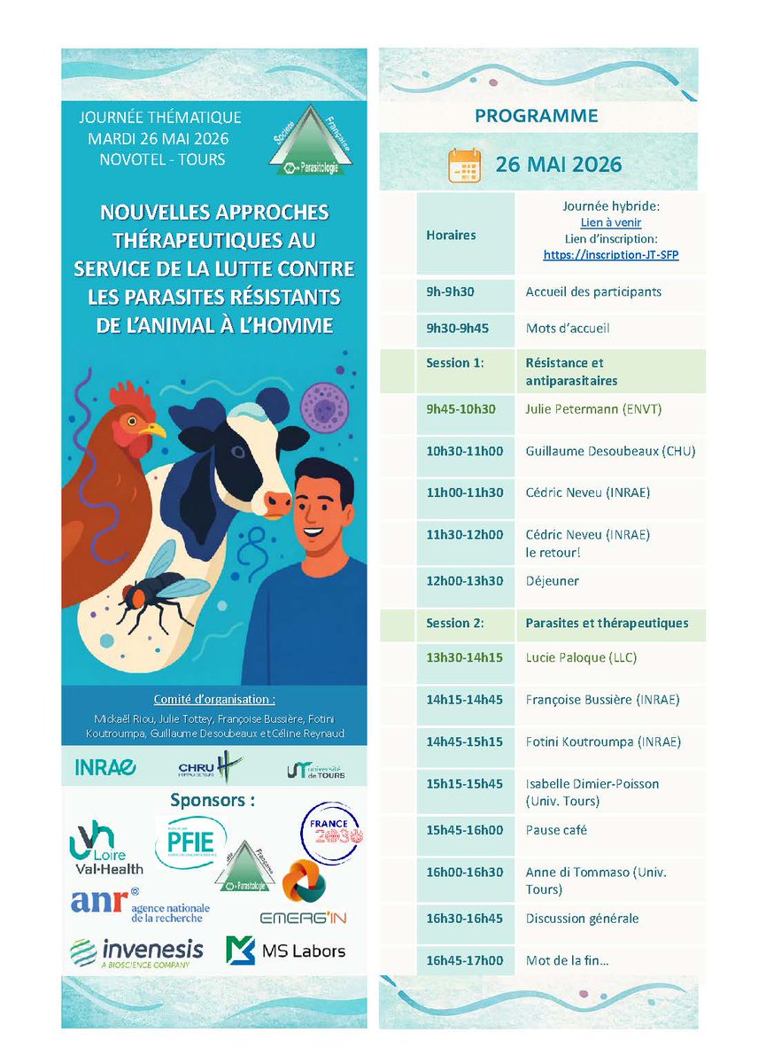 Société Française de Parasitologie tweet media