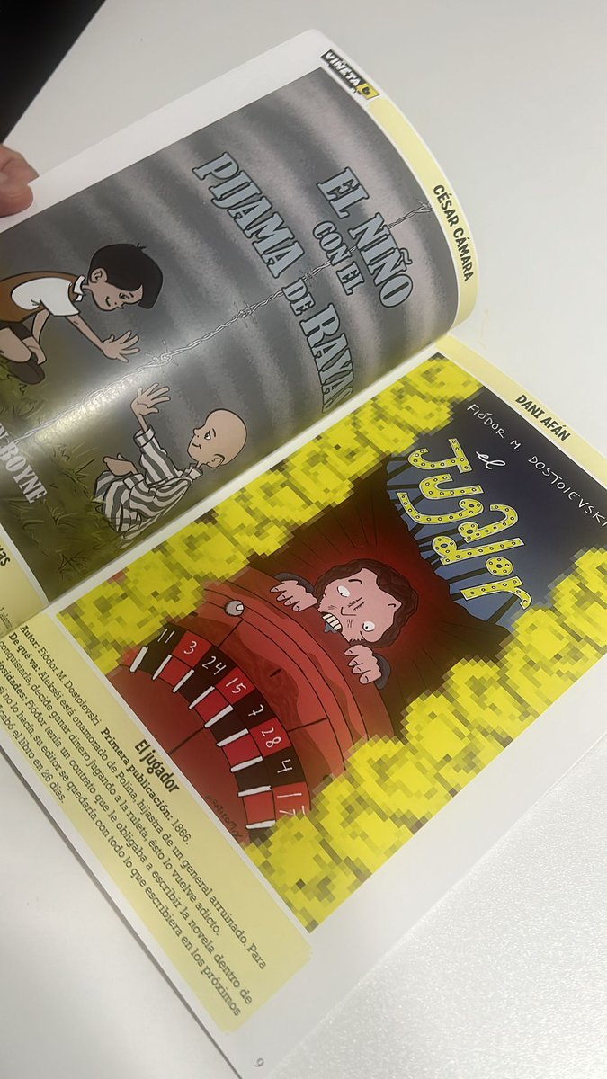 Vineta_6's tweet photo. Nuevo proyecto para centros educativos, bibliotecas y centros culturales. Pregúntanos en qué consiste en vineta_seis@yahoo.es https://t.co/QxhvOuRl9G