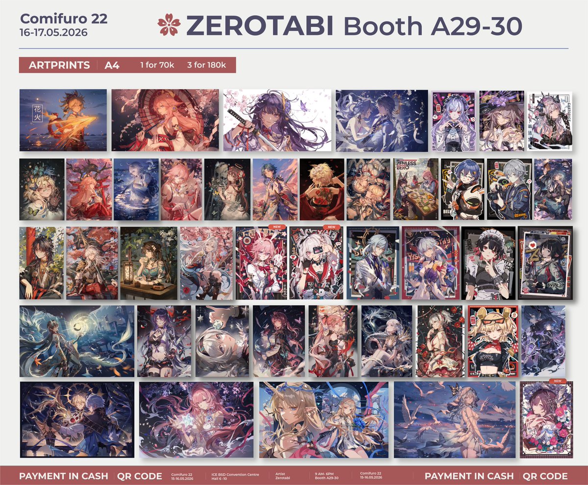 Zerotabi👹 Comifuro 22 A 29-30 tweet media