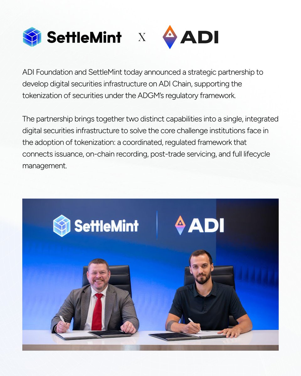 SettleMint tweet media