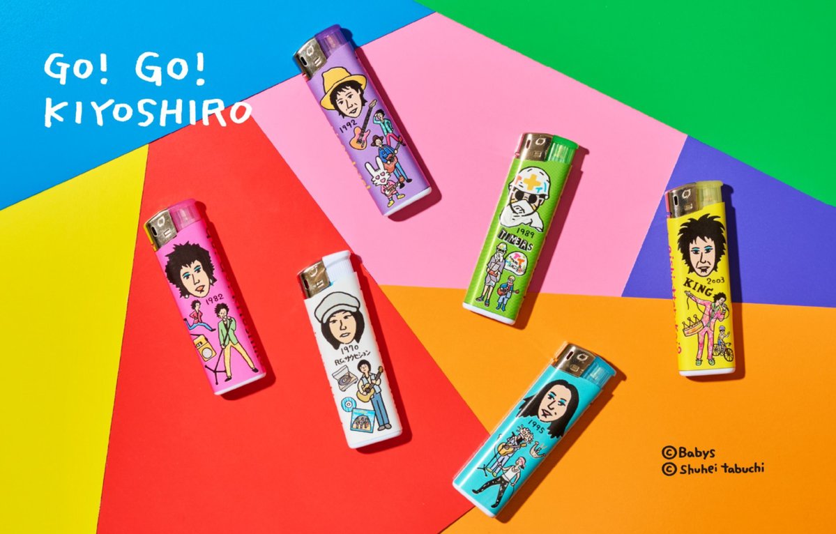 ⚡️忌野清志郎ライターCR 発売中！！⚡️ これまでも清志郎と