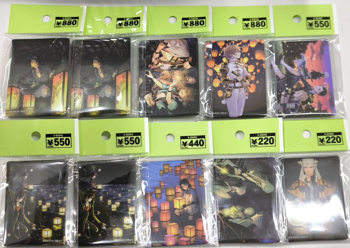 入荷情報】 刀剣乱舞 とうらぶ 都結び 灯結び展 六周年記念祝画