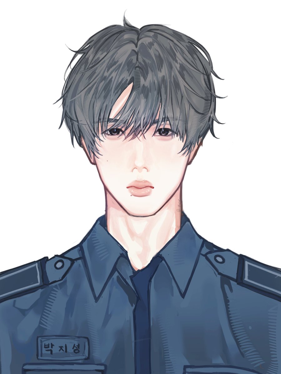 yunuoiii's tweet photo. 🤳
#JISUNG #지성 #FA 
*Since I searched for the Korean traffic police uniform online and don't really know what it actually looks like, please forgive me if I've drawn anything wrong or inaccurate. Thank you💚 https://t.co/OmbBIPGCrN