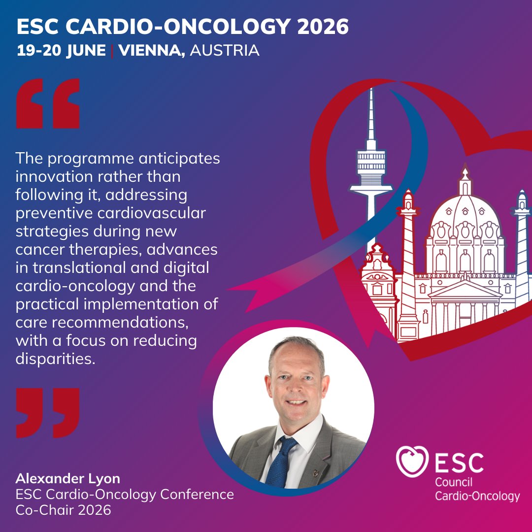 European Society of Cardiology tweet media