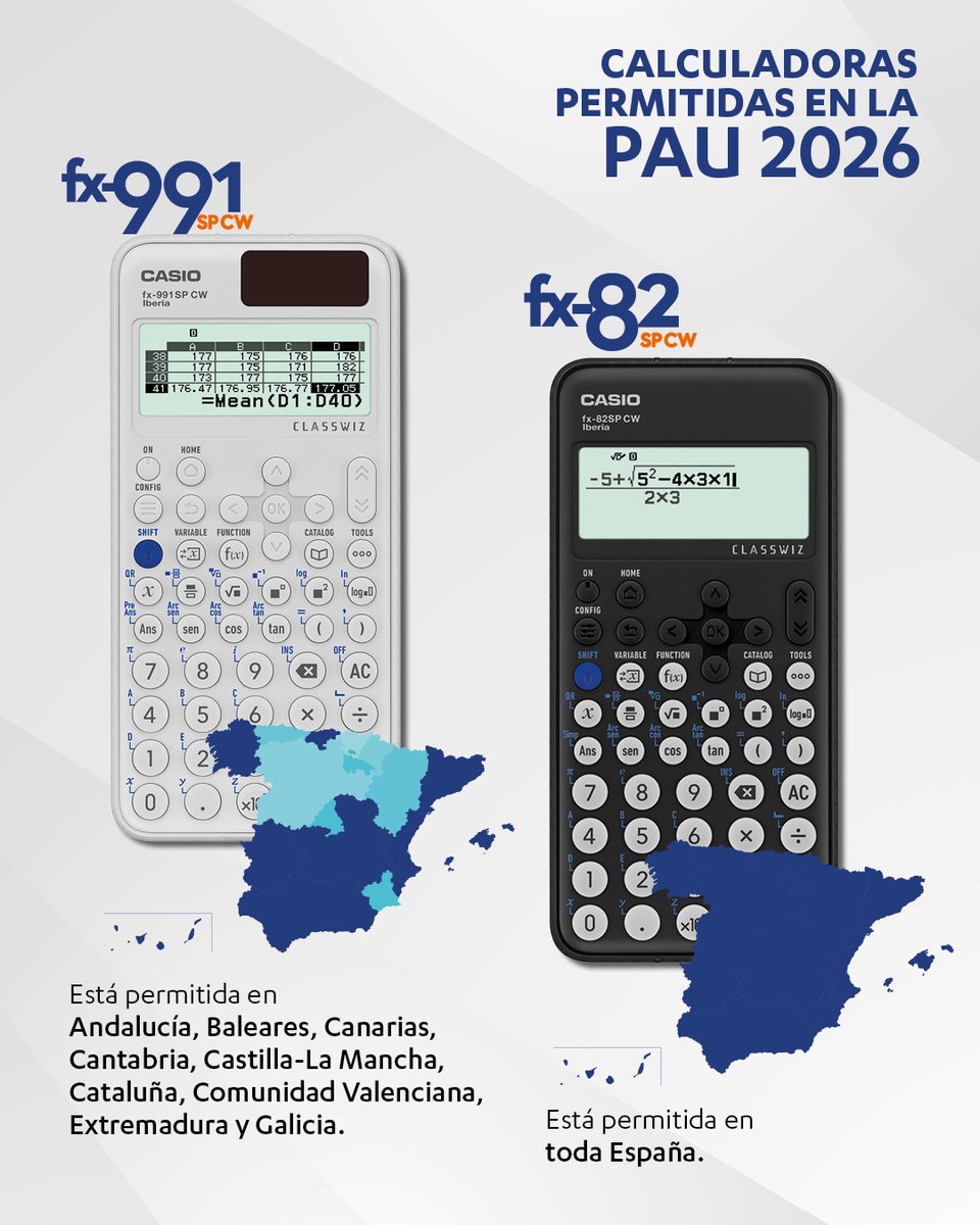 CASIO Educación España tweet media