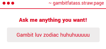 Gambit the Fatass tweet media