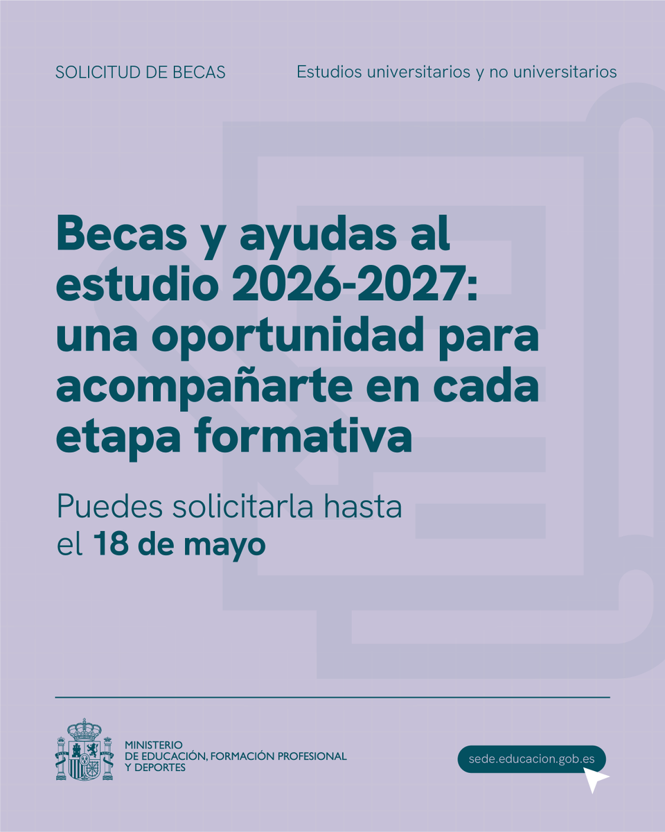 Ministerio de Educación, FP y Deportes tweet media