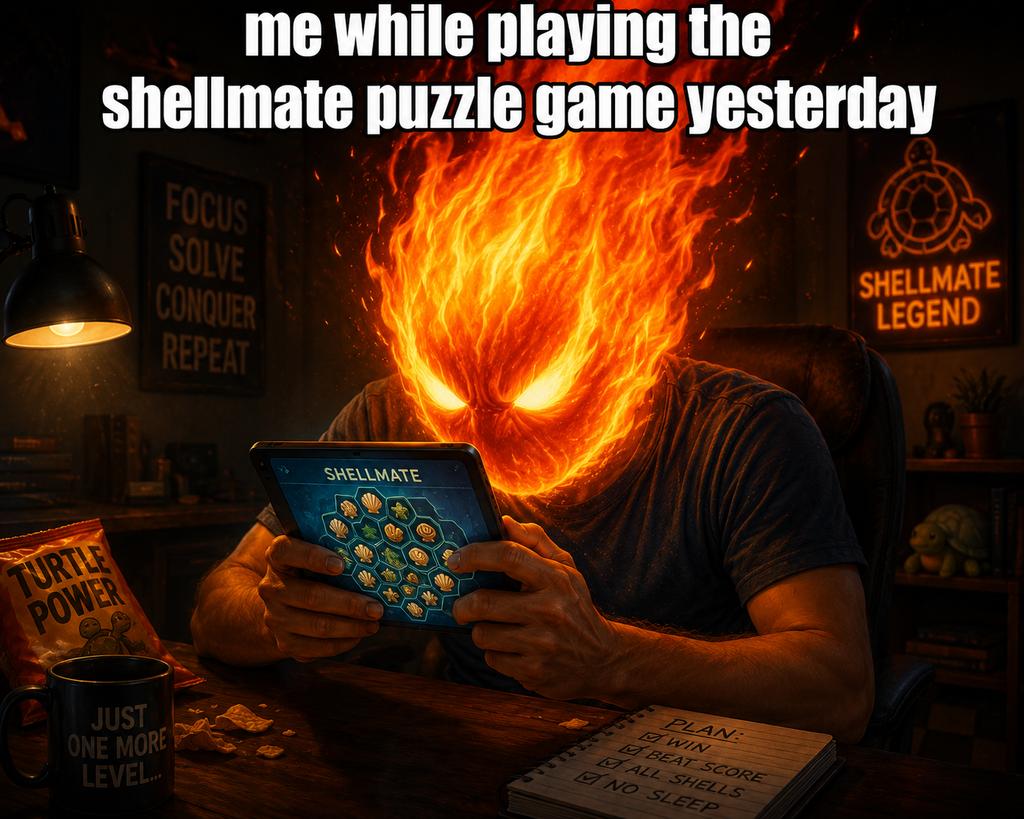 SoundsOpti31765's tweet photo. GM CT

Yesterday was fun in the shellmate community 
We had a Shellmate puzzle game
And Yes! 😂 I didn't win 
But the fun was everything I needed for my night.
Remember Shellmate is coming!
#Shellmate @imthnder @heyshellmates https://t.co/9JjGV1TXbB
