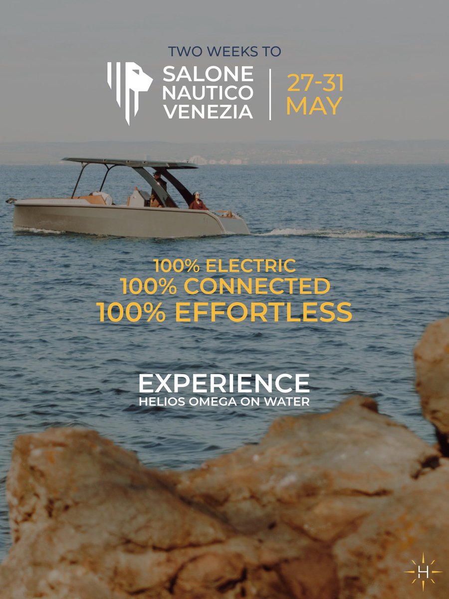 HeliosMarine's tweet photo. Experience Helios Omega in Venice.
#veniceitaly #electricboat #seatrial https://t.co/1Hpo9y9vNe