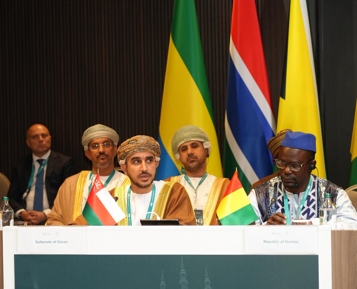 omannatcom's tweet photo. #سلطنة_عُمان ممثلةً بوزارة التعليم تشارك في أعمال الدورة الـ(١٥) للمؤتمر العام لمنظمة العالم الإسلامي للتربية والعلوم والثقافة #الإيسيسكو، التي تنعقد يومي 13 و14 مايو 2026م بمدينة قازان في جمهورية تتارستان، روسيا 🇷🇺. 

يترأس الوفد سعادة الدكتور بدر بن حمود الخروصي وكيل وزارة التعليم للتعليم.

التفاصيل : 
https://t.co/pRLoyQXw19

@ICESCO_Ar 
#OmanNatCo