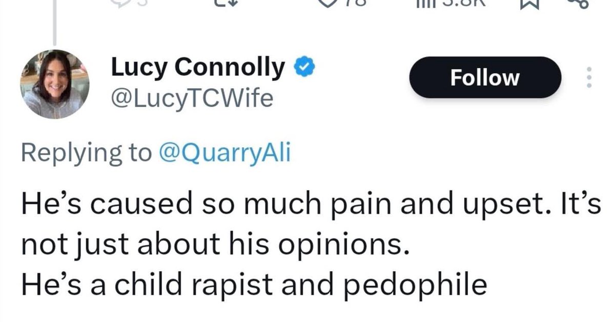 arsenalmax's tweet photo. @LucyTCWife You fucked up yet again https://t.co/T9i8Kp1xeV