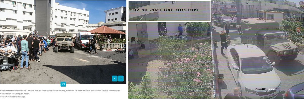 WolfgangTietze3's tweet photo. Forensische Analyse: Neue Beweise belegen, dass der @dpa-Fotograf Mohammed Talatene am 07.10. im Al-Shifa-Hof die Logistik der Geiselverbringung dokumentierte. Warum schwiegen die Redaktionen? Dossier Nr. 1 ist online. Morgen folgt die EPA. ⚖️
#Journalismus #AlShifa #ICC #Medienethik #Investigativ
@dpa @derspiegel @reporterohne @presserat_de @IntlCrimCourt @Reuters @AP @EPA_Images