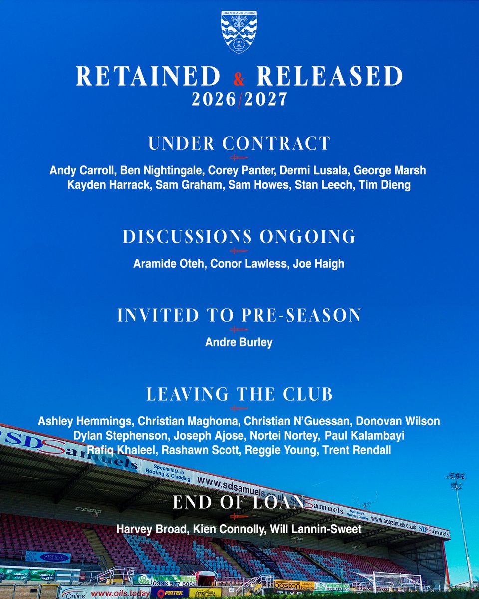 Dagenham & Redbridge tweet media