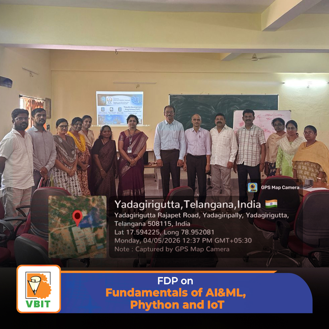 Vignana Bharathi Institute of Technology - VBIT tweet media