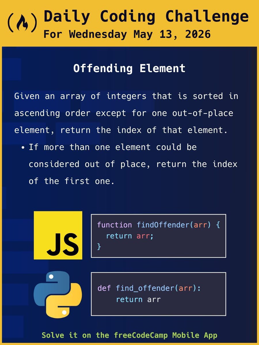 freeCodeCamp.org tweet media