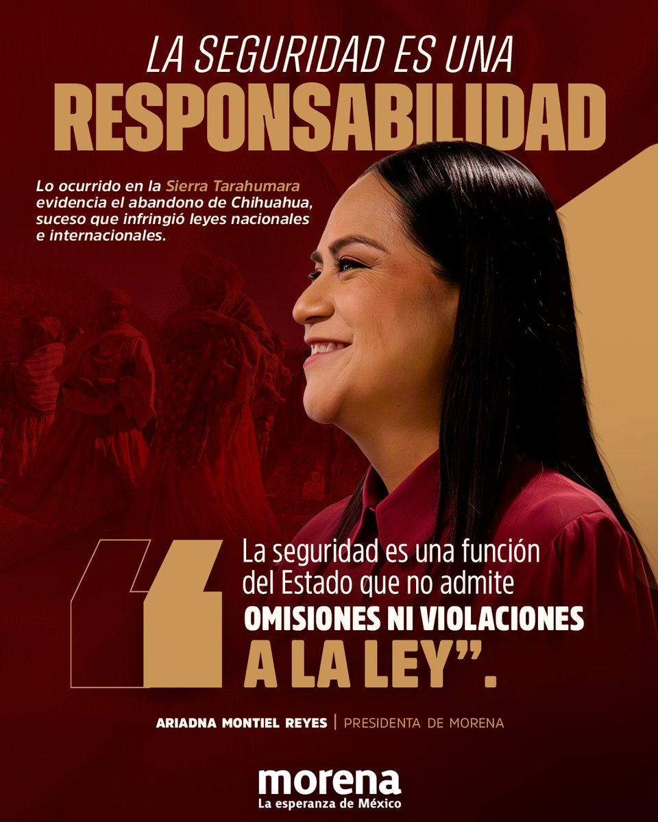 Morena tweet media