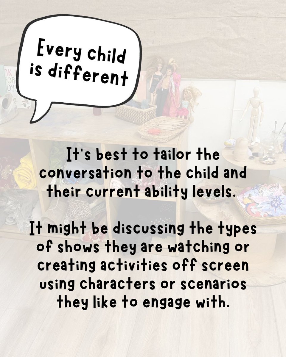 ChatterboxesSLT's tweet photo. Talking about screen time with parents can feel daunting.
So let me help you. As a mum of 2 and Speech and Language Therapist it is all about intention and being present.
This post was inspired by @play_spark

#screentime #speechtherapy #communication #teachertips #forteachers https://t.co/WSkzqtdQQ4