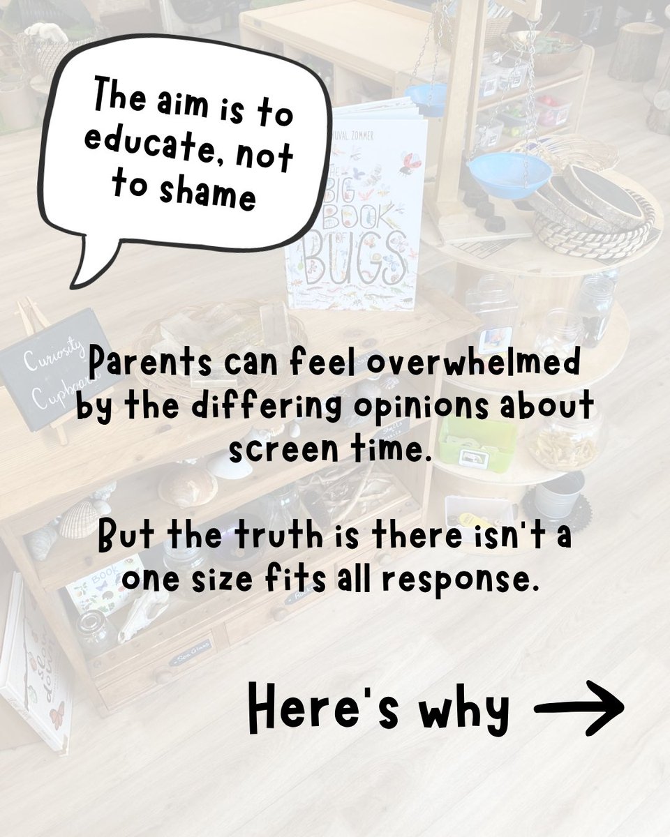 ChatterboxesSLT's tweet photo. Talking about screen time with parents can feel daunting.
So let me help you. As a mum of 2 and Speech and Language Therapist it is all about intention and being present.
This post was inspired by @play_spark

#screentime #speechtherapy #communication #teachertips #forteachers https://t.co/WSkzqtdQQ4