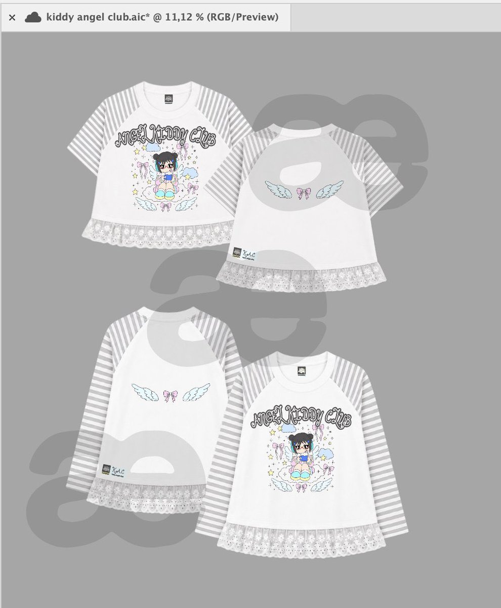 aerenastudios's tweet photo. hilu, interest check! 

angel kiddy club pre-order will be open on Friday, 15th! ingat yh, jgn lupa catet tanggalnyh, ciao sobi mantep!🫰🏻 https://t.co/hdF7ABekRf