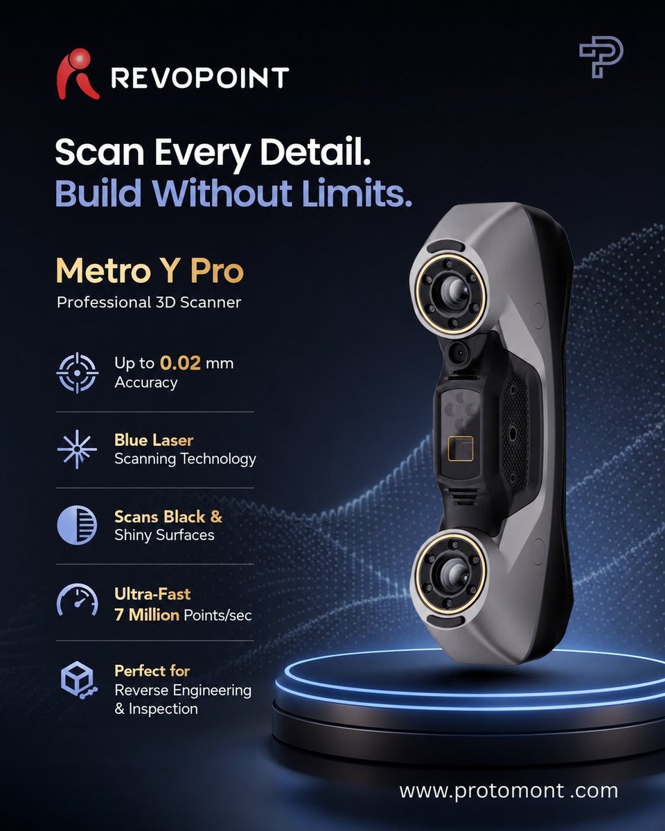Protomonttechno's tweet photo. 🚀 Scan Every Detail. Build Without Limits.

🛒 Buy Now:
https://t.co/kcfTOudi4l

🌐 Follow Protomont Technologies:
📸 Instagram: https://t.co/pHtIr8Kc1f
🐦 X: https://t.co/k4rDLAZHkb
▶️ YouTube: https://t.co/wZ1XXZrt9u
🧵 Threads: https://t.co/1eWOAMq0QD https://t.co/13076cTRFv