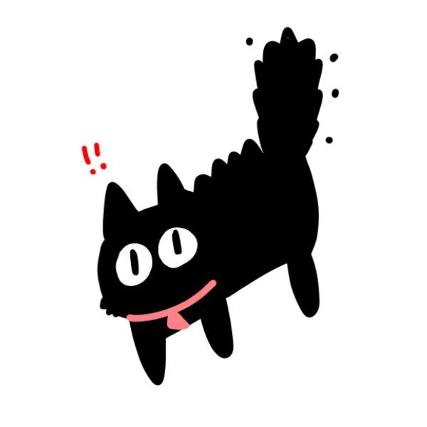 はなたん2ふん50びょう くろねこちゃん🐱