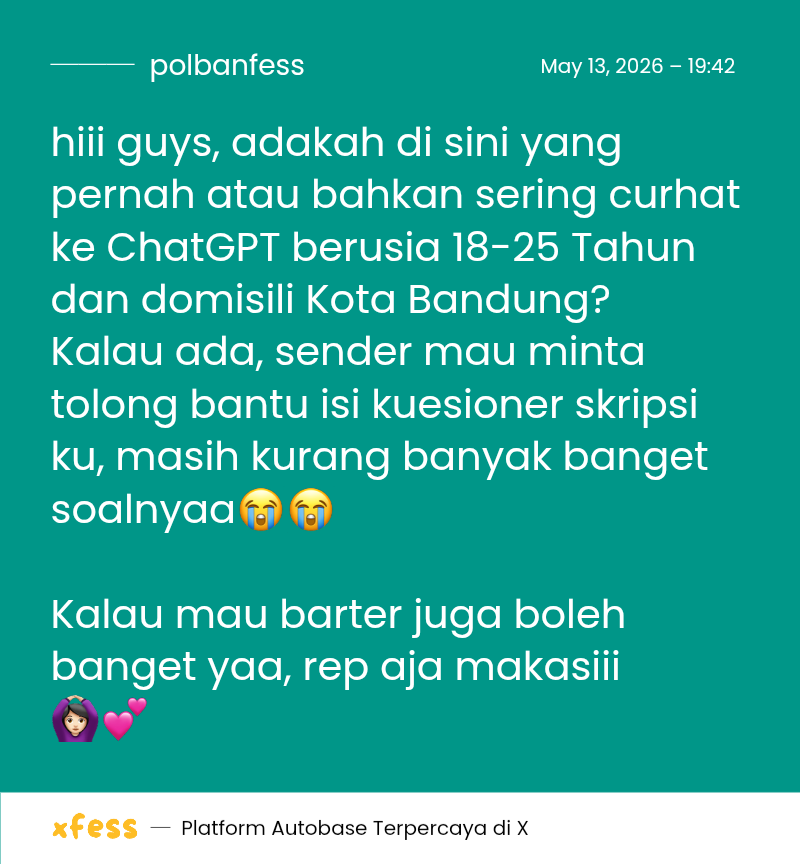 POLBANFESS! - BOT tweet media