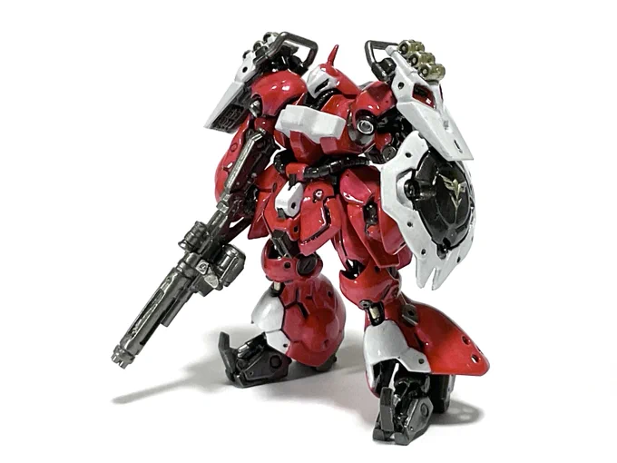 アーティファクトのヤクト•ドーガ(クェス機) ギラ•ドーガ こう仕上げたかったっていう部分も多いけど気に入ってる