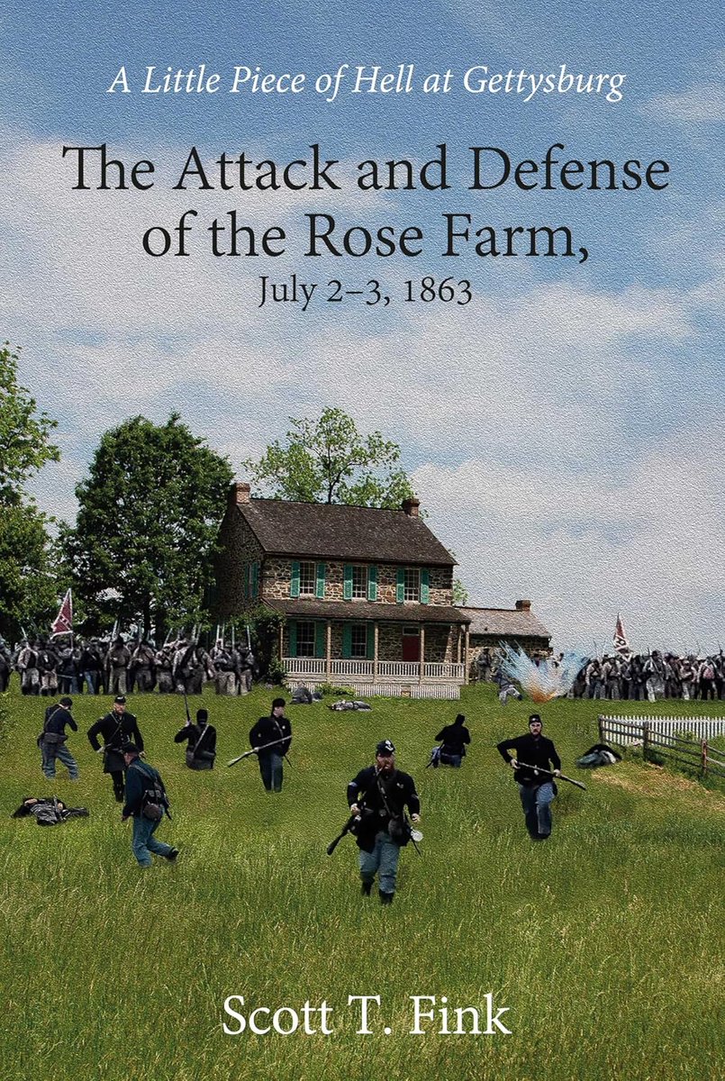 CivilWarMonitor's tweet photo. "A Little Piece of Hell at Gettysburg: The Attack and Defense of the Rose Farm, July 2-3, 1863" by Scott T. Fink "does solve some mysteries" but "is not without flaws," writes Harry Zhang. Read more about it here: https://t.co/dfZlPCwohs https://t.co/YyAoqz83iB