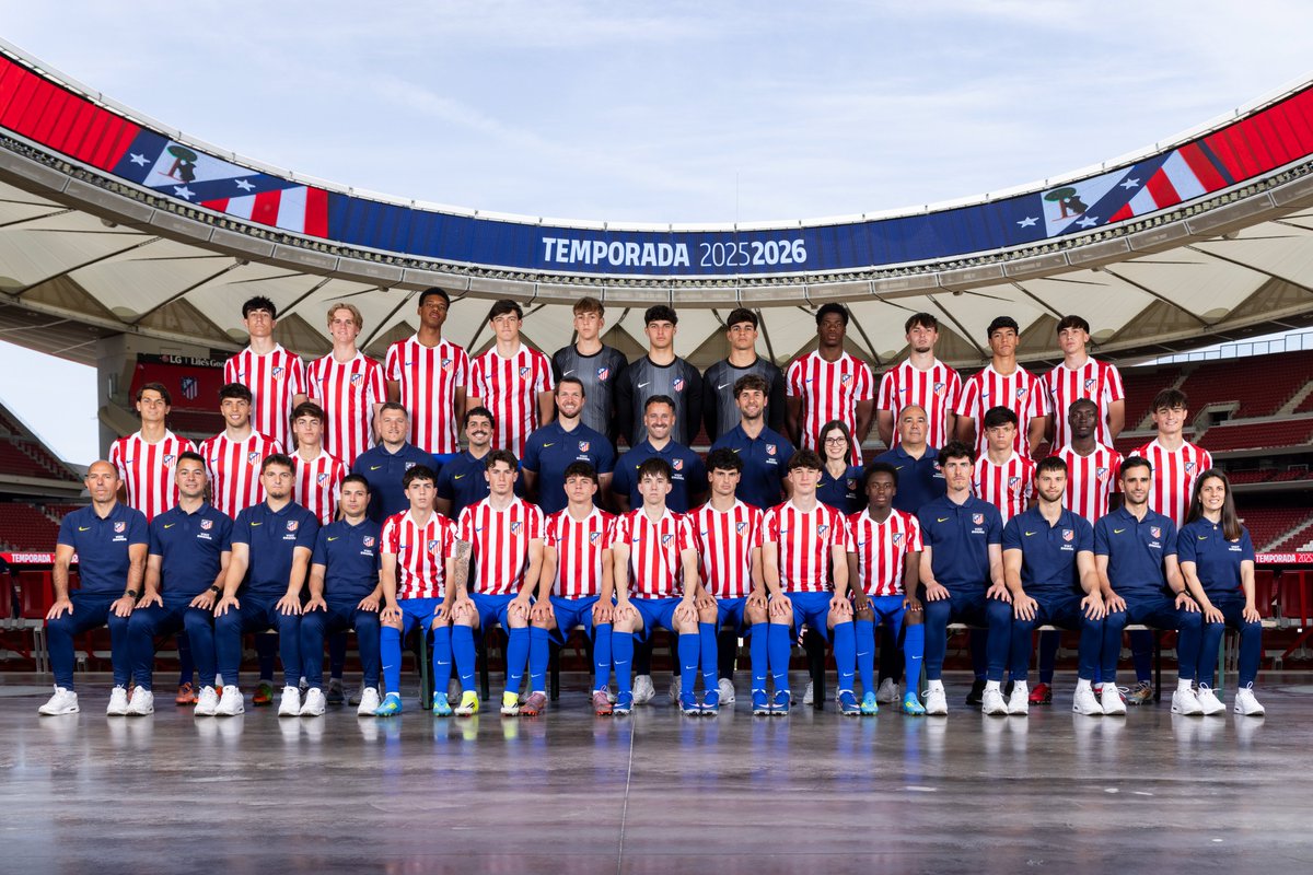 AtletiAcademia's tweet photo. 📸 Atlético Madrileño, Atleti C y Juvenil A 🙌 https://t.co/kW0x7yOZUA