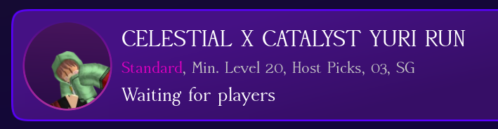 Strange Nullscape Lobby Names tweet media