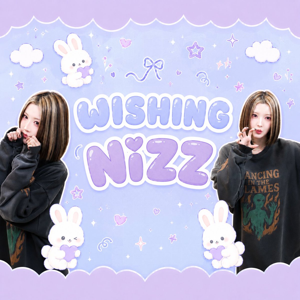 xinnews_'s tweet photo. ｡⁠*ﾟWISHING NIZZ!🐰✨｡⁠*ﾟ

— First part of our fan project!💌

✅Open the Google forms, fill it and submit.
✅All the responses will be compiled into one document which will be made public on Nizz's birthday.🐰🌸

🔗:https://t.co/a6Sydf2oF6

#XIN #NIZZ https://t.co/8W5gqIUa9o
