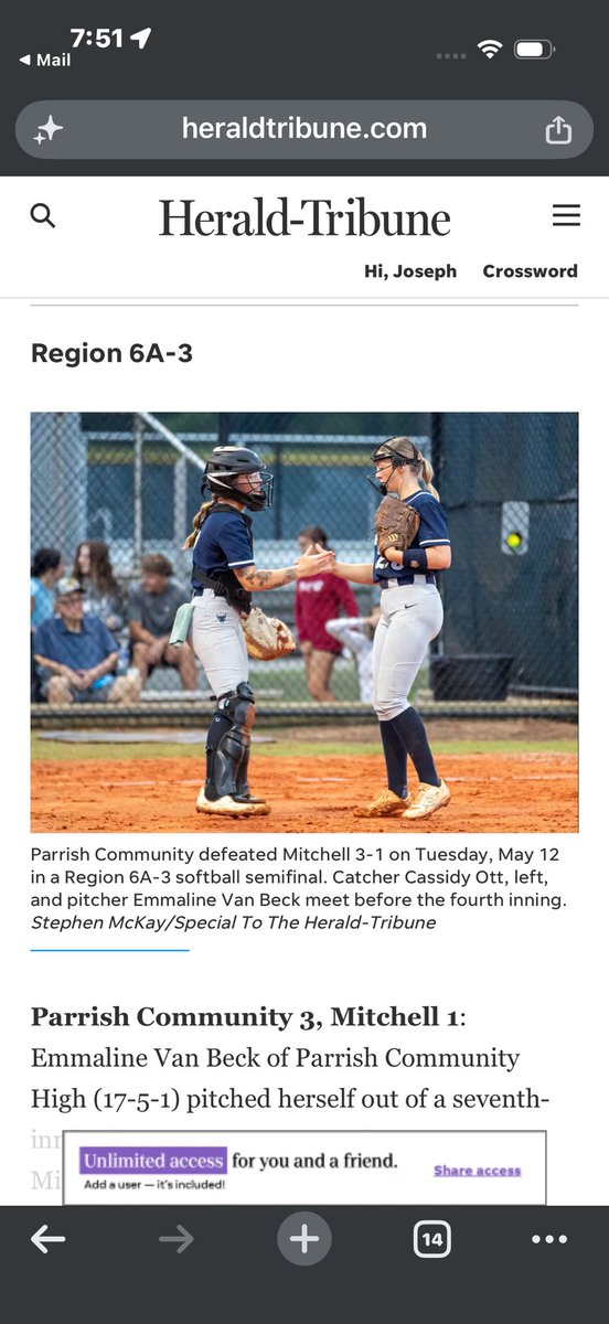 C_ott_7's tweet photo. We got the job done vs a very good Mitchell team in regional semi finals! @emmaline_vb89 pitched another lights out gem. I had a nice double to start our scoring in the 1st. @CoachPGrant @PeelPrater @cassady_brewer @E_Arevalo27 @FeNowling @CamWoodBats @helms_wes @orangeanddrew @Lizcano_10