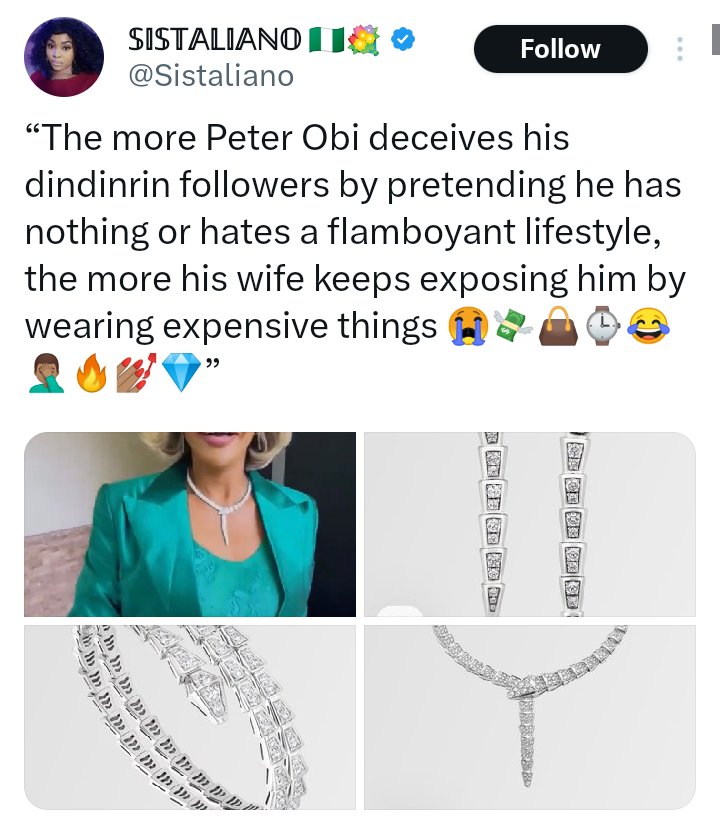 OjiUgo_nwa's tweet photo. Peter Obi has never said he has nothing, a man who has nothing won't be donating millions to schools round the country.

Go and get a job dear. https://t.co/6tJfK7y6XV