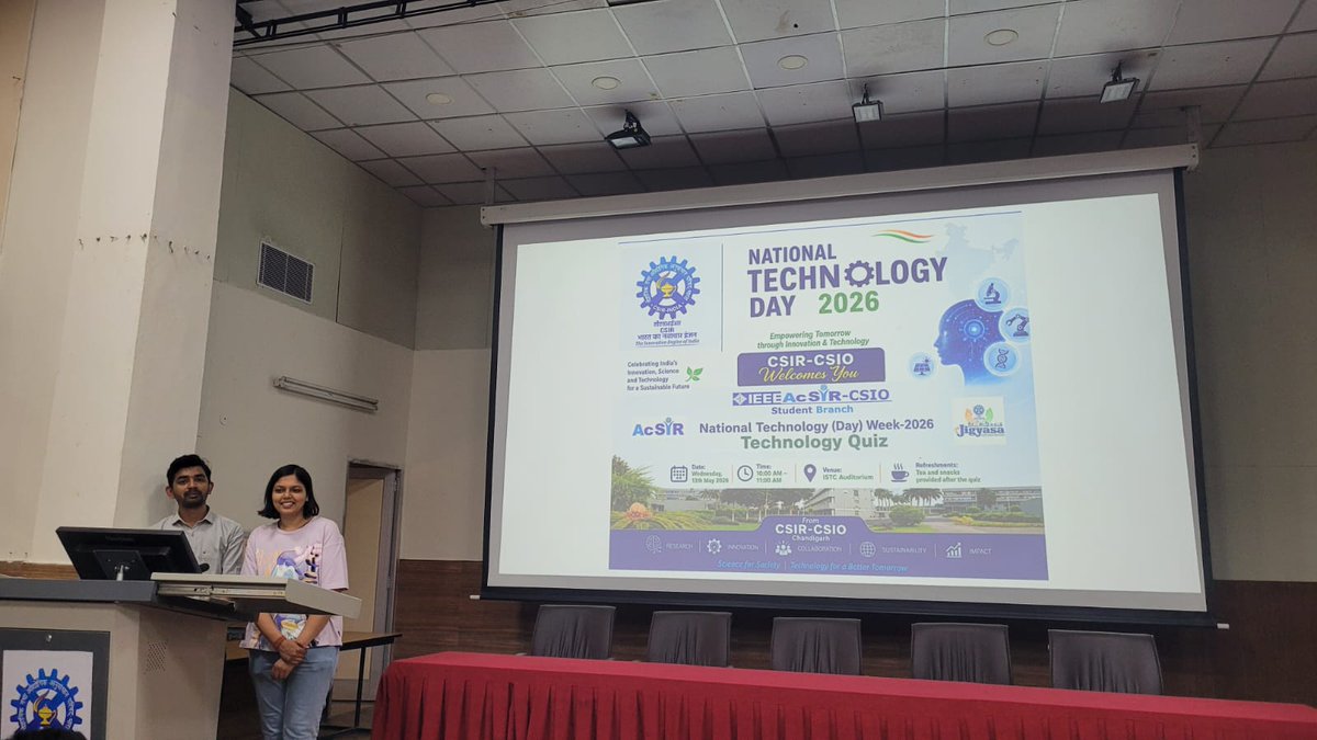 CSIR-CSIO tweet media