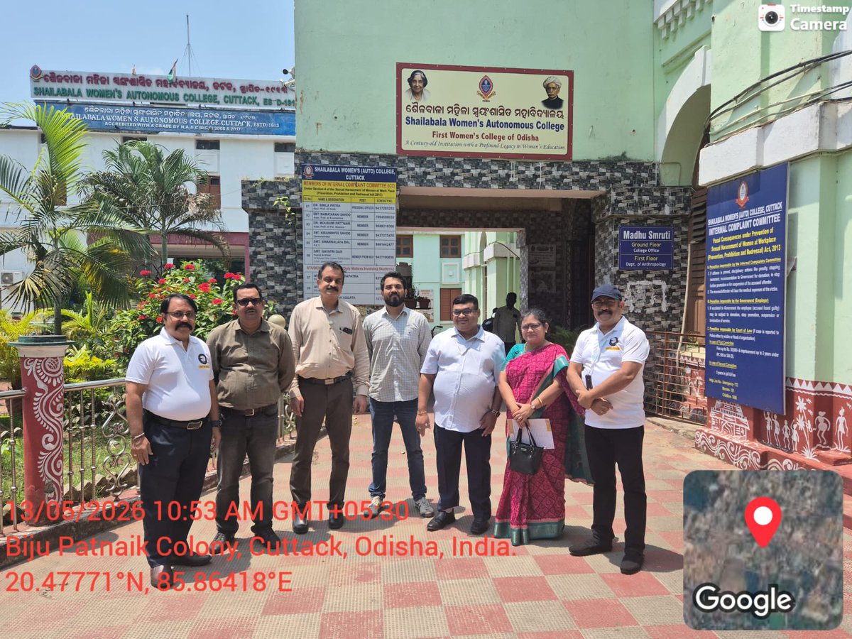 mkumar68805115's tweet photo. Celebrated  Art of Giving at Ravenshaw college and SB Wonens college Cuttack a global movement propounded by Dr AchyutaSamanta Founder KIIT &amp;KISS @achyuta_samanta @ksombbsr #ArtofGiving #SharetoShine https://t.co/WKQlG3wE35