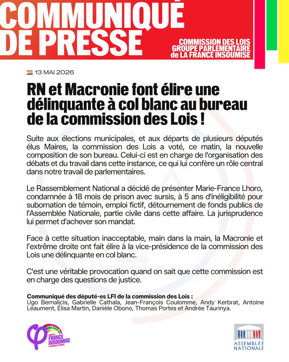 La France insoumise à l'Assemblée nationale tweet media