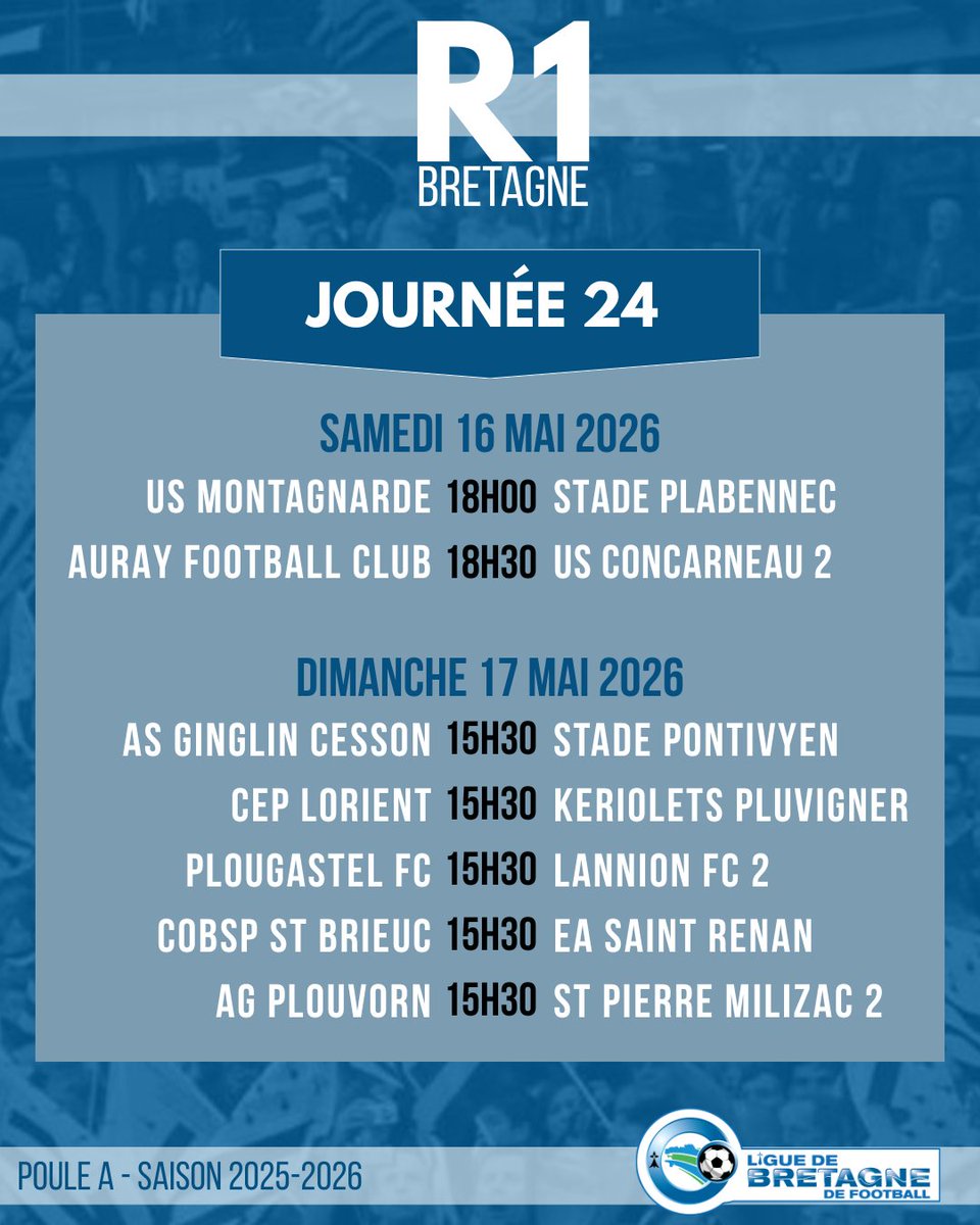 Ligue de Bretagne de Football tweet media