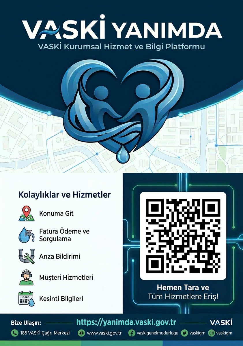 VASKİ Genel Müdürlüğü tweet media