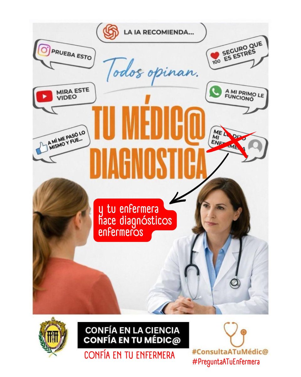 Consejo General de Enfermería tweet media