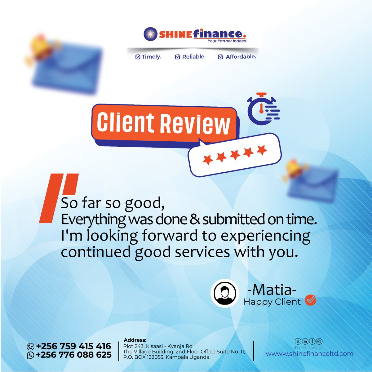 Shine Finance Ltd tweet media