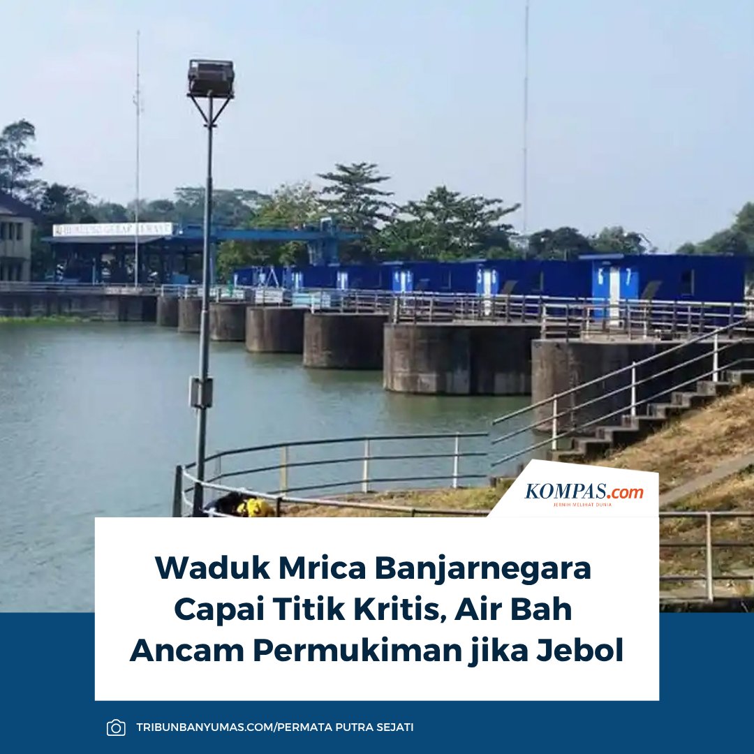kompascom's tweet photo. Baca di sini: https://t.co/jEceYCsaQx
Sedimentasi di Waduk Mrica atau Bendungan Panglima Besar Jenderal Soedirman di Kabupaten Banjarnegara telah mencapai titik kritis yang bisa saja jebol hingga mengancam nyawa banyak orang.
~AM #WadukMrica #Jebol #Banjarnegara https://t.co/6ThiguY06Z