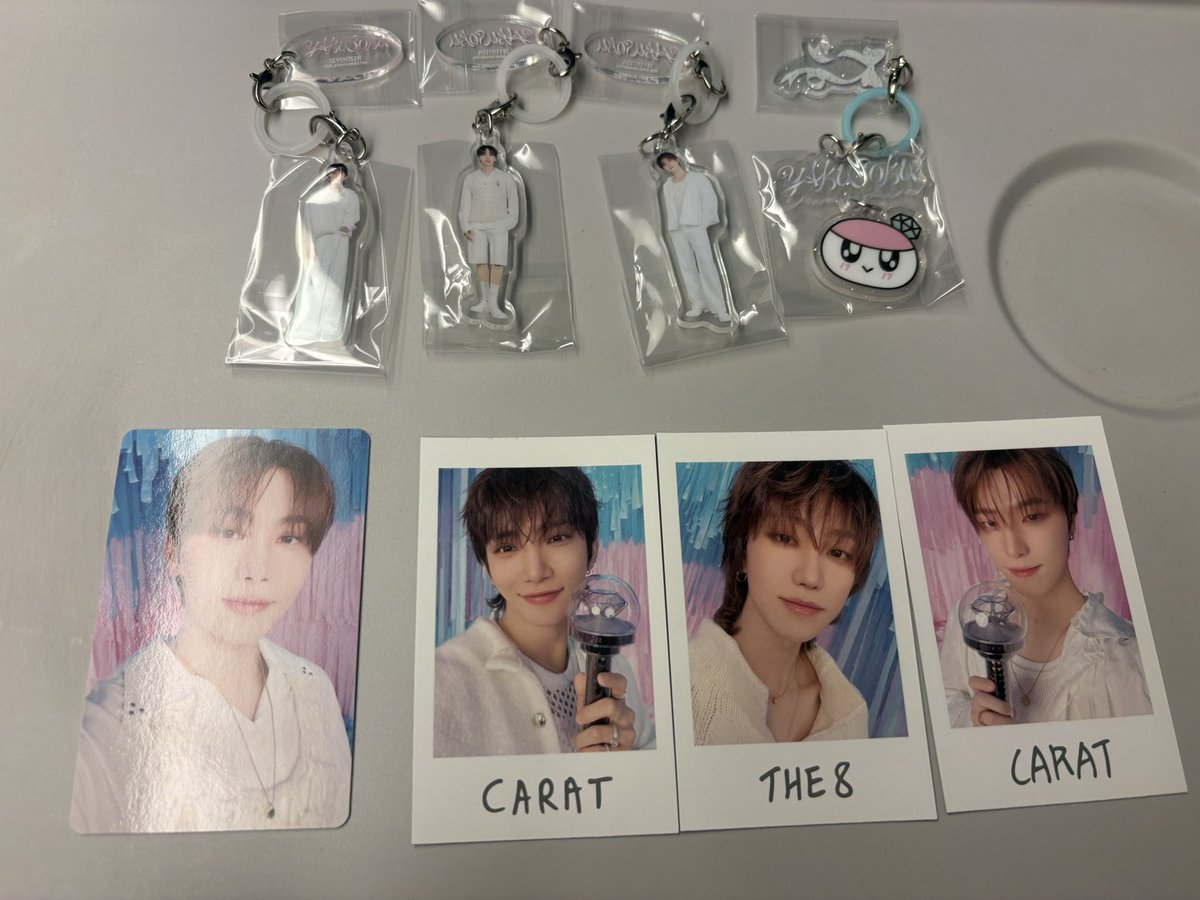 mnm07261's tweet photo. SEVENTEEN セブチ ペンミ YAKUSOKU カプセルトイ ガチャ めじるしアクセサリー インスタントフォト チェキ CARATゾーン 交換

【譲】ジョシュア ミンハオ スングァン ディノ ボンボンイ

【求】エスクプス

23.24京セラ手渡し
または後日郵送📮
お気軽にお声掛けください₍ᐢ..ᐢ₎♡ https://t.co/xhsw9CuJwc