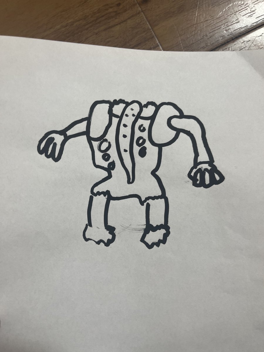 norisuke1999's tweet photo. 子供が描いたキッサキ神殿の粗大ゴミ https://t.co/Jbfj8BZs9n