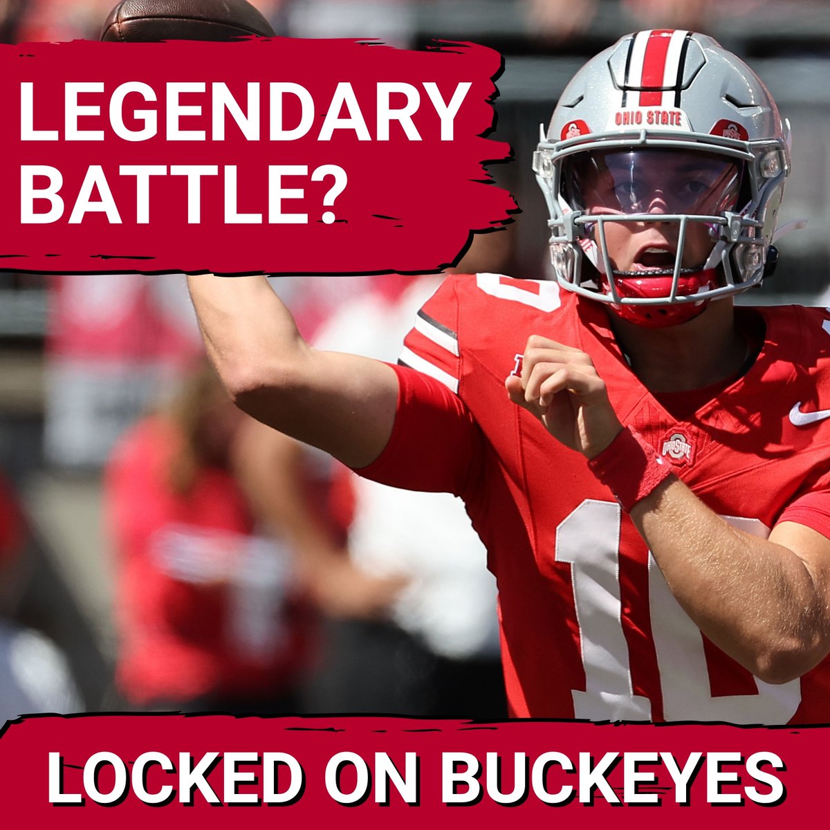 LOBuckeyes's tweet photo. Are you tired of noon kickoffs for big games? In this episode:

• Why #OhioState vs Texas deserves the primetime spotlight
• The magic of College GameDay 
• Dream home-and-home matchups

Listen to the latest episode of Locked On Buckeyes now!
🔗https://t.co/vaxQPrms3Z https://t.co/kCIQzLA5qM
