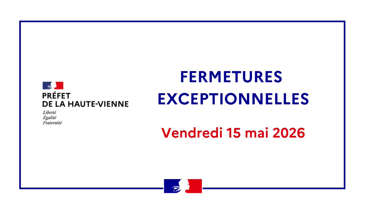 Préfet de la Haute-Vienne tweet media