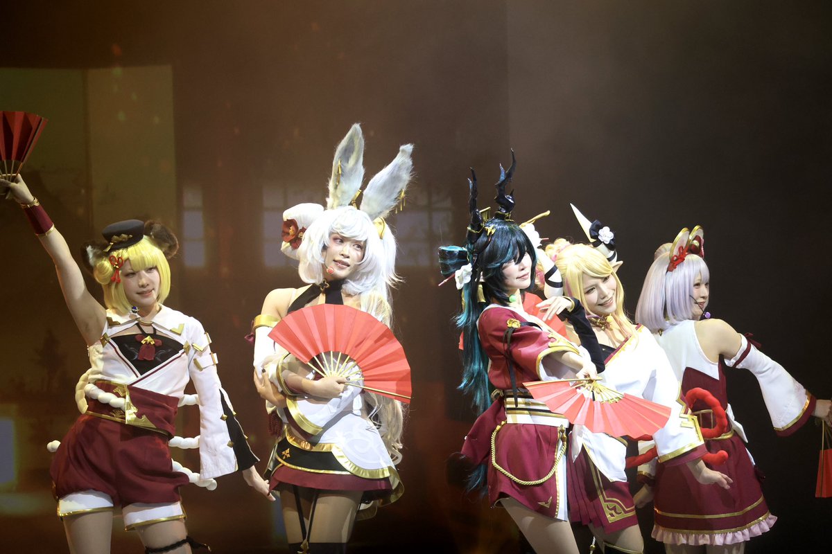 名古屋 2日目 オフィシャルキャストステージ 十二神将 ヴァジラ マコラ クビラ ハイラ ビカラ ずっと華やか可愛いだった かわいい〜〜〜🫶 ...