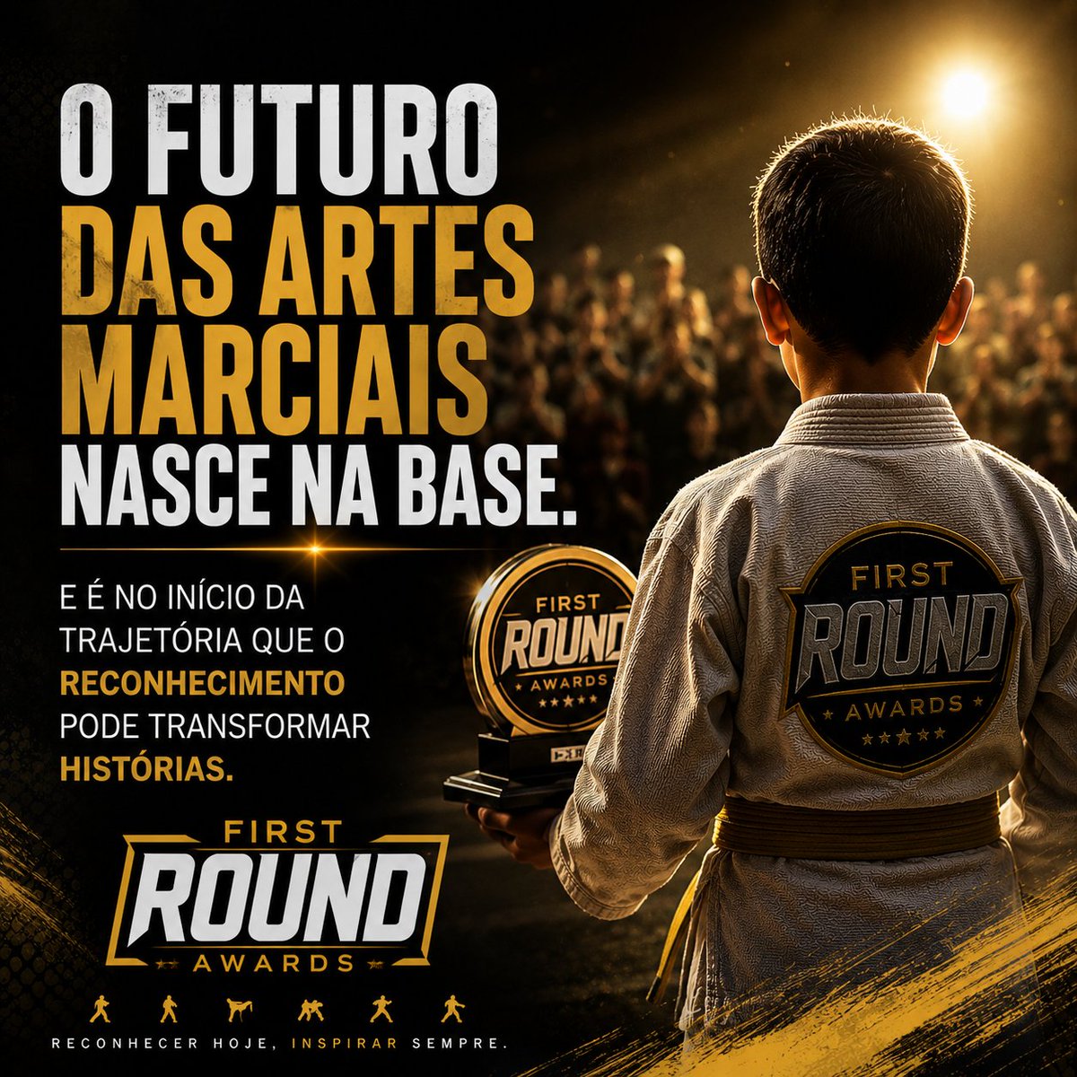 PrimeiroRound's tweet photo. Grandes campeões também começaram na base. Seguimos acreditando que é nesse início de jornada que o reconhecimento faz toda a diferença.

#PrimeiroRound20anos #firstroundawards https://t.co/XqFO0gFp7t