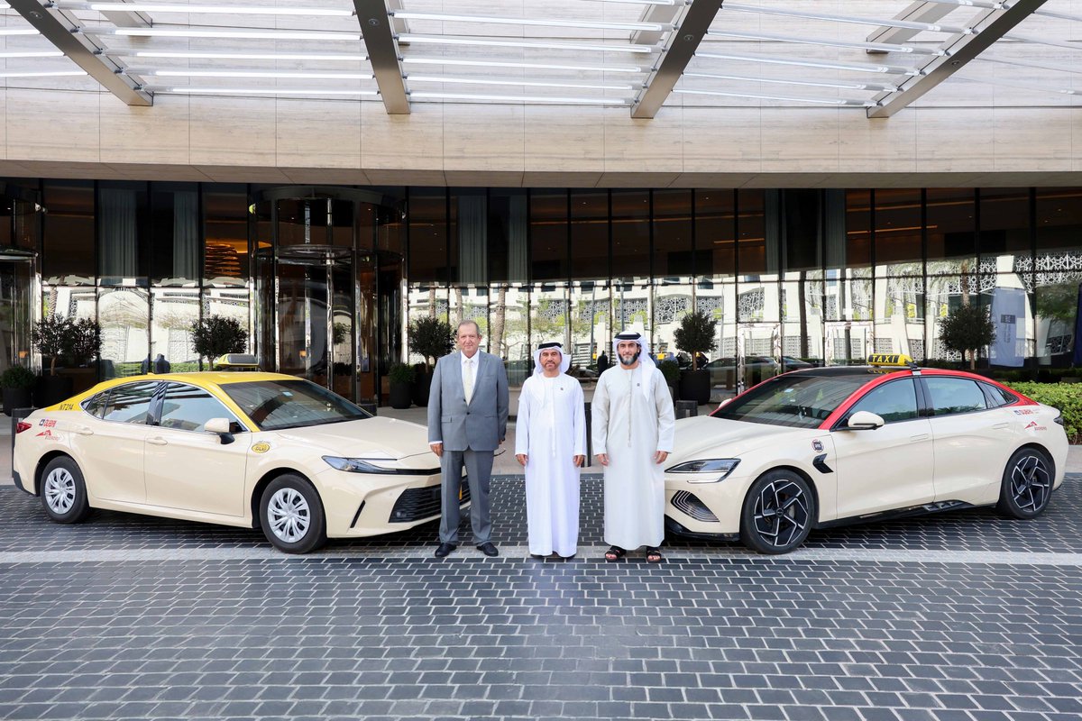 DXBMediaOffice's tweet photo. Dubai Taxi Company to acquire National Taxi, one of the UAE’s established taxi operators with operations in Dubai, Abu Dhabi, and Al Ain for a total Enterprise Value of AED 1.45 billion. Once completed, the transaction is expected to strengthen DTC’s leadership position in Dubai, increasing its market share from 47% to approximately 59%, while establishing a meaningful presence in Abu Dhabi with 12% market share.
https://t.co/JQSN13AxvM