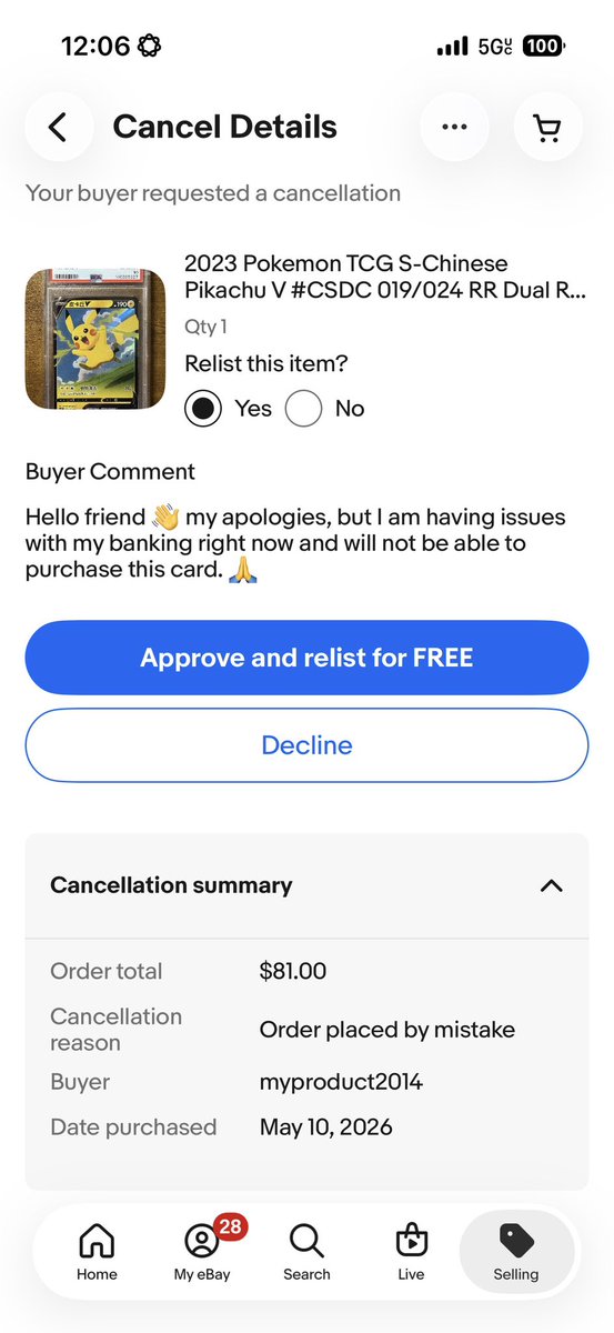 BigOSportsCard1's tweet photo. Be careful of this buyer on eBay! https://t.co/uh6KGkhYaH